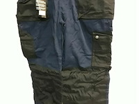 1 x werkbroek blauw/zwart artelli 58 - afbeelding 1 van  3