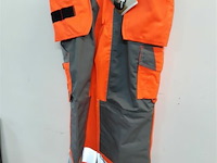 1 x werkbroek fluo oranje pro-job 50