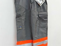 1 x werkbroek grijs/fluo pro-job 88 - afbeelding 2 van  3