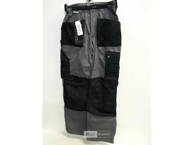 1 x werkbroek grijs/zwart artelli 44 - afbeelding 2 van  3