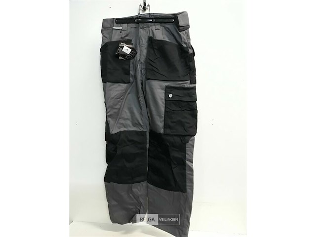 1 x werkbroek grijs/zwart artelli 44 - afbeelding 2 van  3