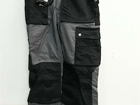 1 x werkbroek grijs/zwart artelli 44