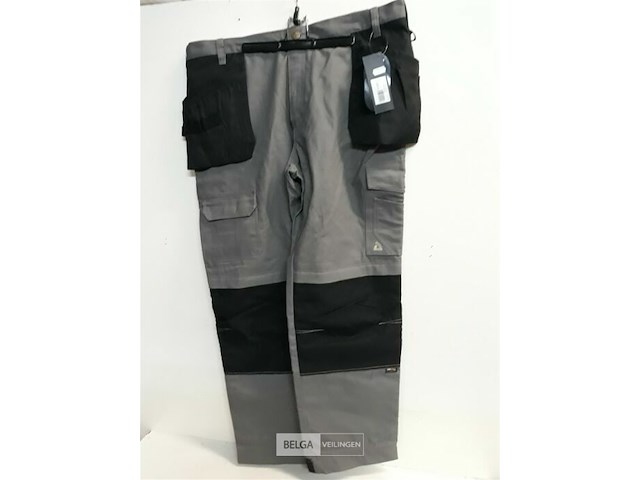 1 x werkbroek grijs/zwart artelli 56 - afbeelding 1 van  3