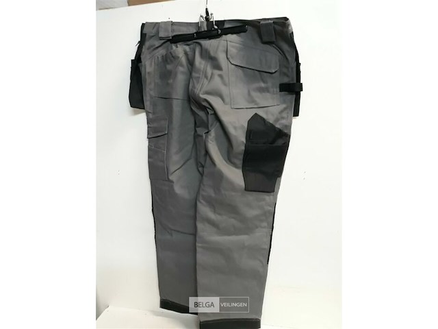 1 x werkbroek grijs/zwart artelli 56 - afbeelding 3 van  3