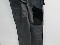 1 x werkbroek grijs/zwart artelli 56 - afbeelding 3 van  3