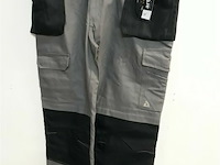 1 x werkbroek grijs/zwart artelli 56 - afbeelding 2 van  3
