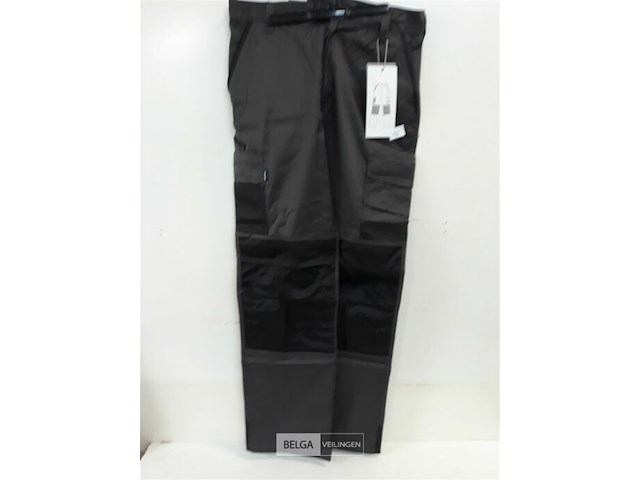 1 x werkbroek grijs/zwart free2be 42 - afbeelding 1 van  3