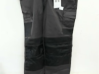 1 x werkbroek grijs/zwart free2be 44 - afbeelding 2 van  3