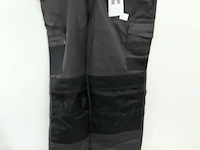 1 x werkbroek grijs/zwart free2be 44 - afbeelding 2 van  3