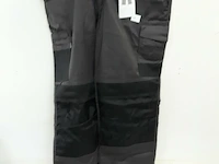 1 x werkbroek grijs/zwart free2be 44 - afbeelding 2 van  3