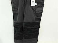 1 x werkbroek grijs/zwart free2be 46 - afbeelding 2 van  3