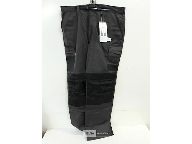 1 x werkbroek grijs/zwart free2be 46 - afbeelding 1 van  3