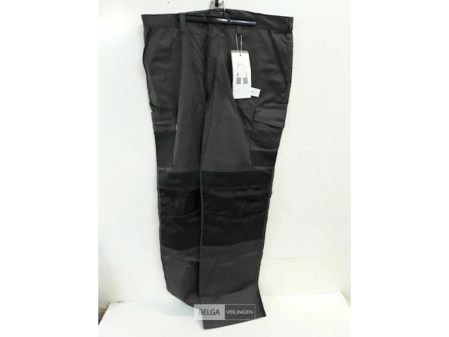 1 x werkbroek grijs/zwart free2be 46 - afbeelding 1 van  3