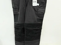 1 x werkbroek grijs/zwart free2be 46 - afbeelding 2 van  3