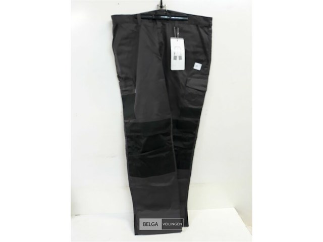 1 x werkbroek grijs/zwart free2be 50 - afbeelding 2 van  3