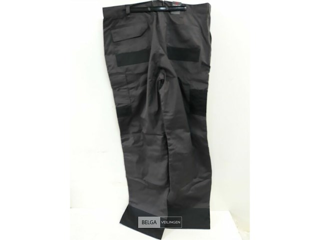 1 x werkbroek grijs/zwart free2be 50 - afbeelding 3 van  3