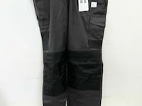 1 x werkbroek grijs/zwart free2be 50 - afbeelding 2 van  3