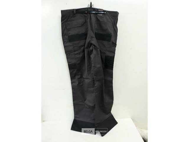 1 x werkbroek grijs/zwart free2be 50 - afbeelding 3 van  3