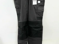 1 x werkbroek grijs/zwart free2be 50 - afbeelding 2 van  3