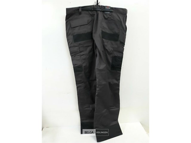 1 x werkbroek grijs/zwart free2be 52 - afbeelding 3 van  3