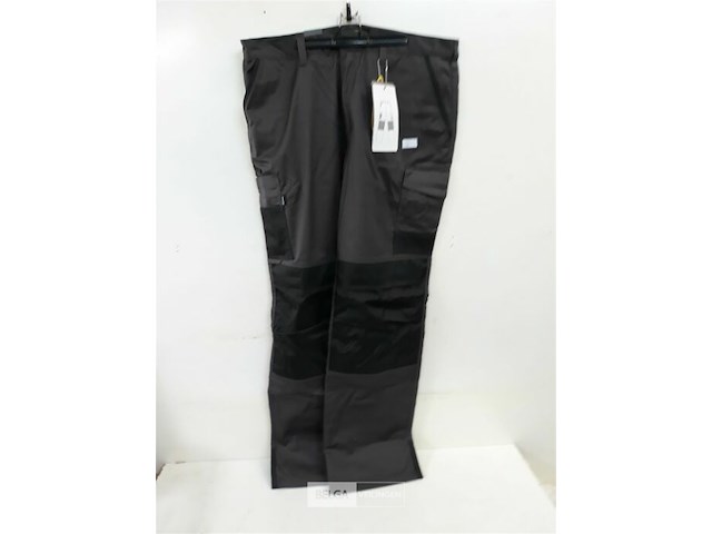 1 x werkbroek grijs/zwart free2be 52 - afbeelding 2 van  3