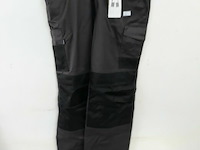 1 x werkbroek grijs/zwart free2be 52 - afbeelding 2 van  3