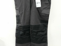 1 x werkbroek grijs/zwart free2be 52 - afbeelding 2 van  3