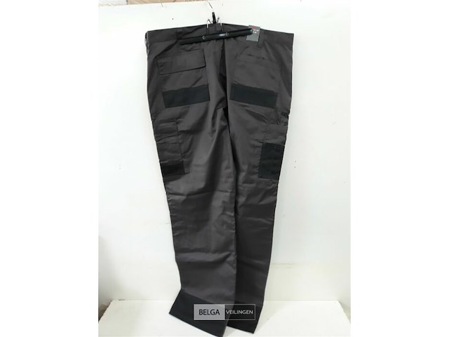 1 x werkbroek grijs/zwart free2be 54 - afbeelding 3 van  3
