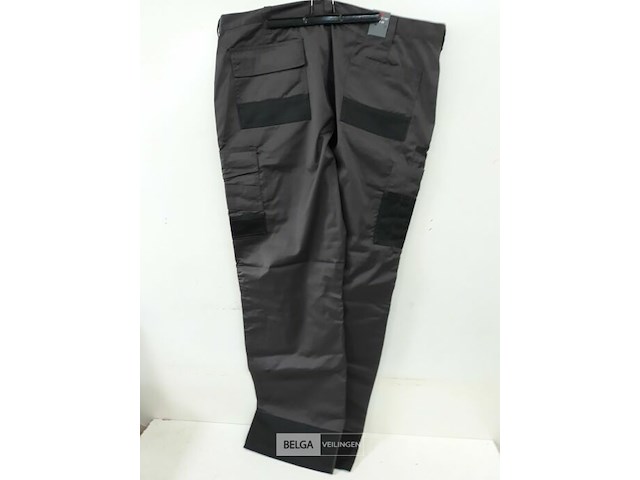 1 x werkbroek grijs/zwart free2be 54 - afbeelding 3 van  3