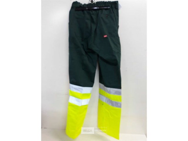 1 x werkbroek groen fluo havep 48 - afbeelding 3 van  3