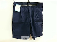 1 x werkbroek short blauw havep 52 - afbeelding 2 van  3