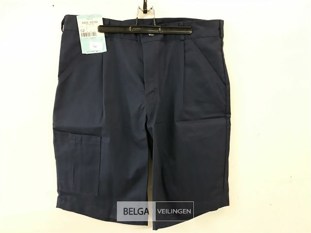 1 x werkbroek short blauw havep 52 - afbeelding 2 van  3