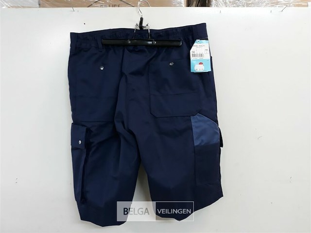 1 x werkbroek short blauw havep 56 - afbeelding 3 van  3