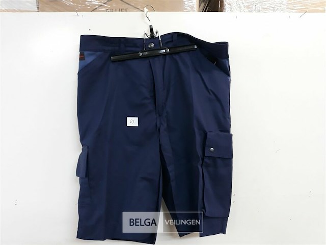 1 x werkbroek short blauw havep 56 - afbeelding 1 van  3