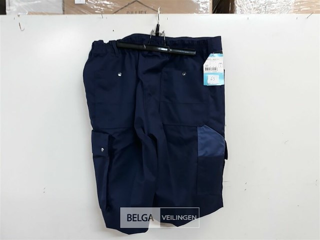 1 x werkbroek short blauw havep 56 - afbeelding 3 van  3