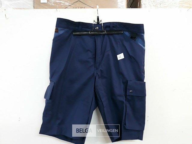 1 x werkbroek short blauw havep 56 - afbeelding 1 van  3