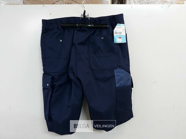1 x werkbroek short blauw havep 56 - afbeelding 3 van  3