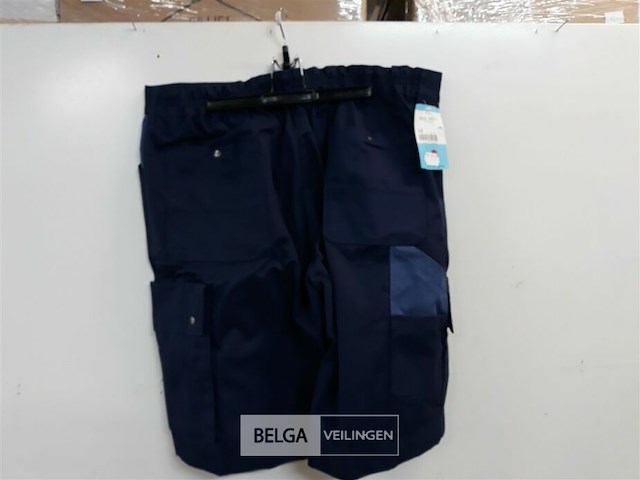 1 x werkbroek short blauw havep 58 - afbeelding 3 van  3