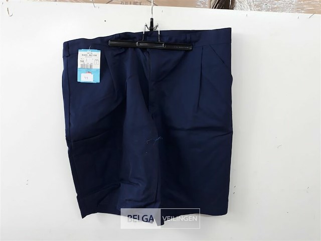 1 x werkbroek short blauw havep 58 - afbeelding 2 van  3