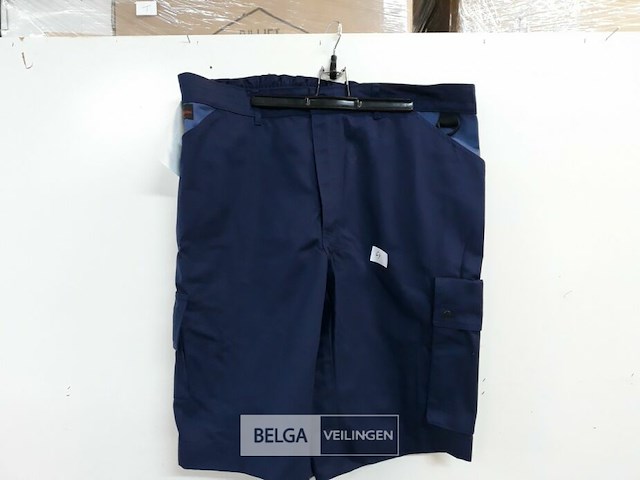 1 x werkbroek short blauw havep 58 - afbeelding 2 van  3