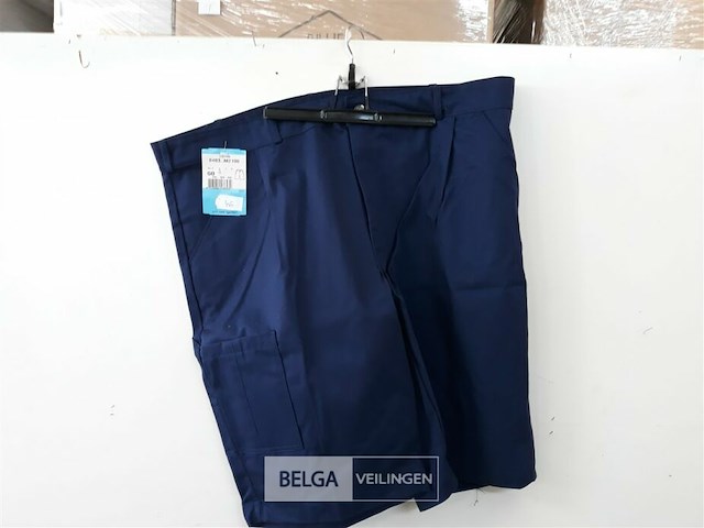 1 x werkbroek short blauw havep 60 - afbeelding 1 van  3