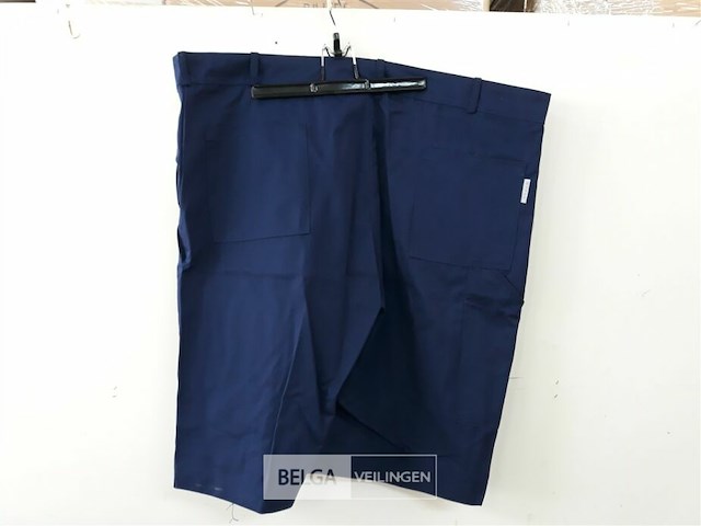 1 x werkbroek short blauw havep 60 - afbeelding 3 van  3