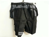 1 x werkbroek short zwart fristads 52 - afbeelding 3 van  3