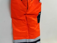 1 x werkbroek winter oranje fluo fristads 54-56 - afbeelding 1 van  3