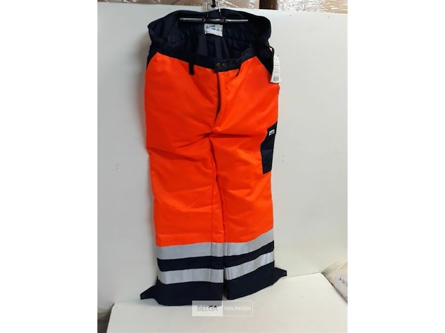 1 x werkbroek winter oranje fluo fristads 54-56 - afbeelding 2 van  3
