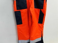 1 x werkbroek winter oranje fluo fristads 54-56 - afbeelding 3 van  3