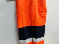 1 x werkbroek winter oranje fluo fristads m - afbeelding 1 van  3