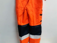 1 x werkbroek winter oranje fluo fristads m - afbeelding 3 van  3