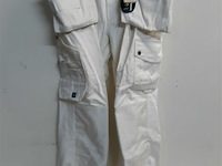 1 x werkbroek wit pro-job 52
