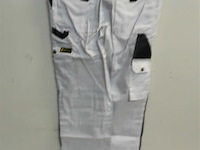 1 x werkbroek wit/grijs wolf line 44 - afbeelding 3 van  3